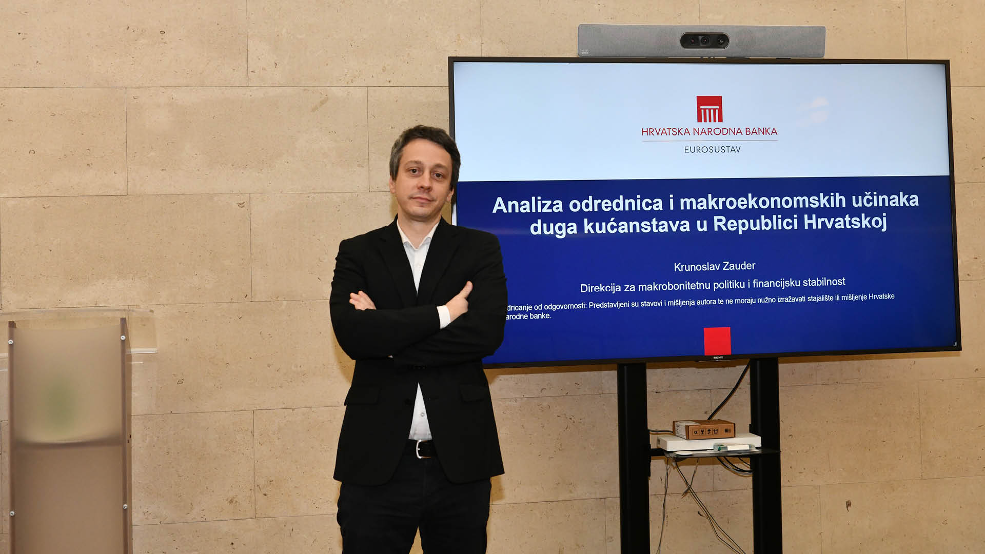 75. Ekonomska radionica HNB-a: Analiza odrednica i makroekonomskih učinaka duga kućanstava u Republici Hrvatskoj