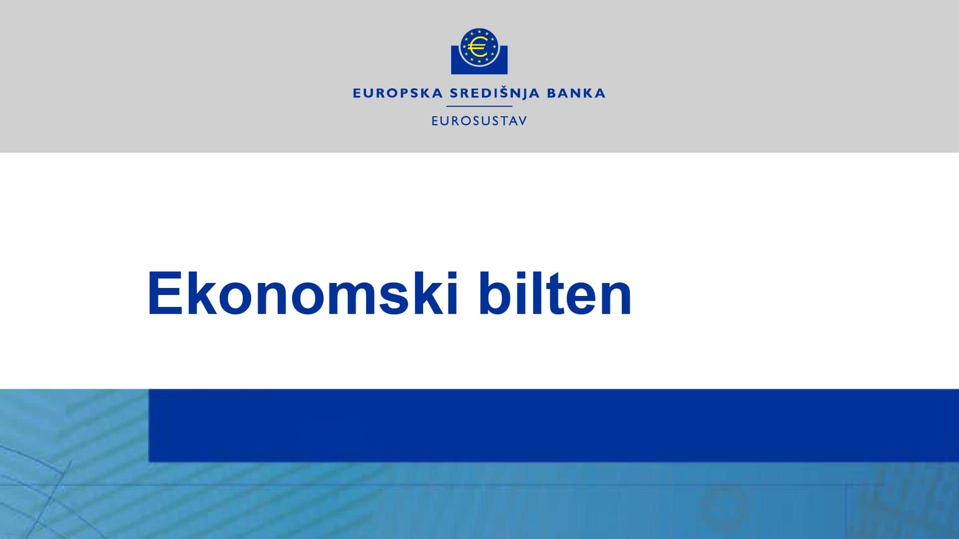 Ekonomski bilten, broj 8/2025.