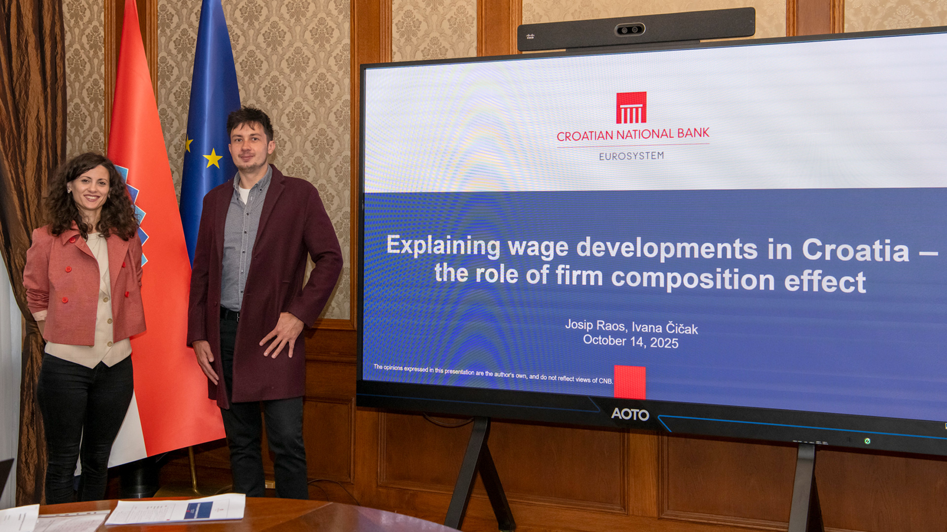 71. Ekonomska radionica HNB-a: Kretanja plaća u Hrvatskoj – uloga kompozicijskog efekta 71. Ekonomska radionica HNB-a: Kretanja plaća u Hrvatskoj – uloga kompozicijskog efekta