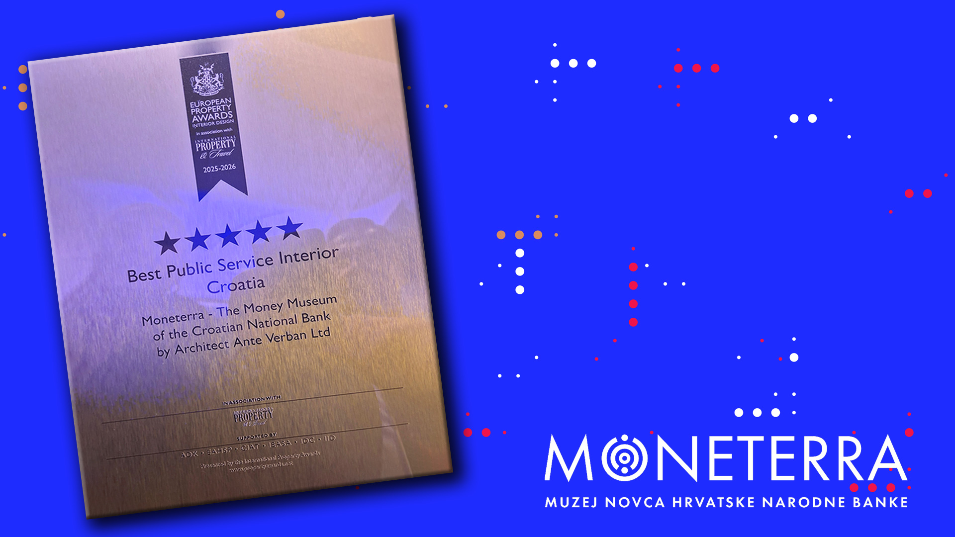 International Property Award za dizajn interijera Moneterre