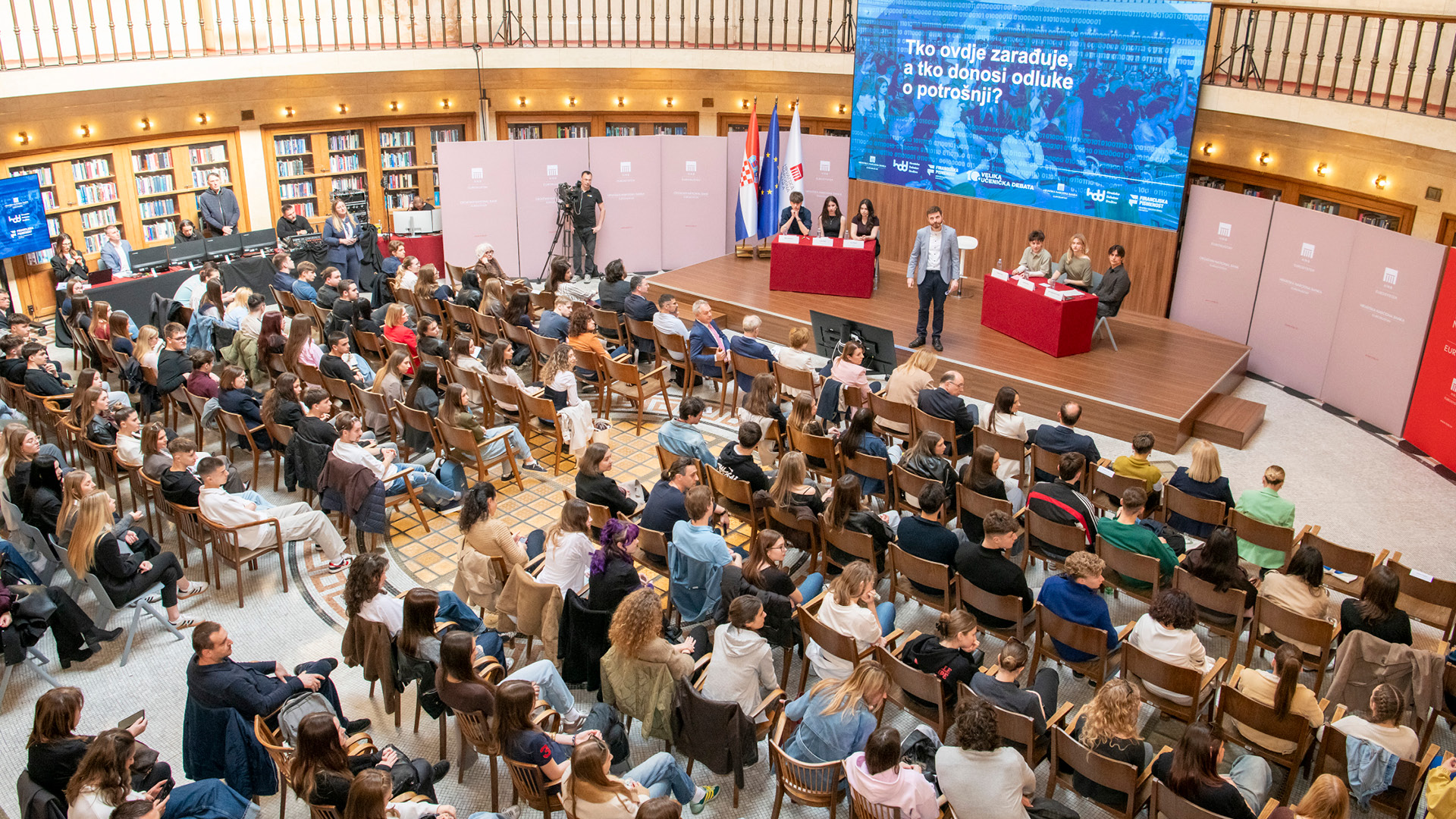 Održana 10. Velika učenička debata u HNB-u