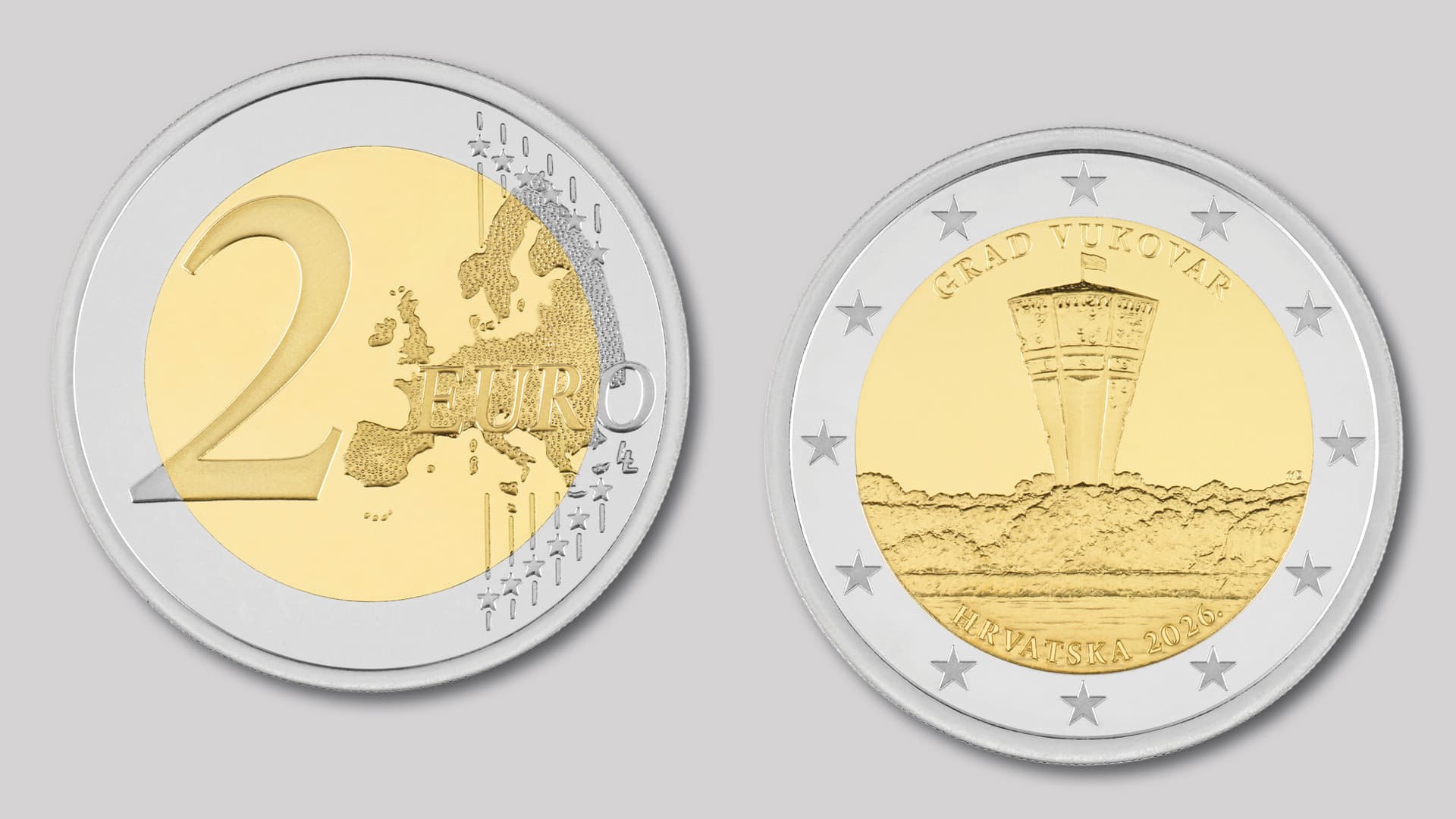 Commemorative 2-euro coin “City of Vukovar”