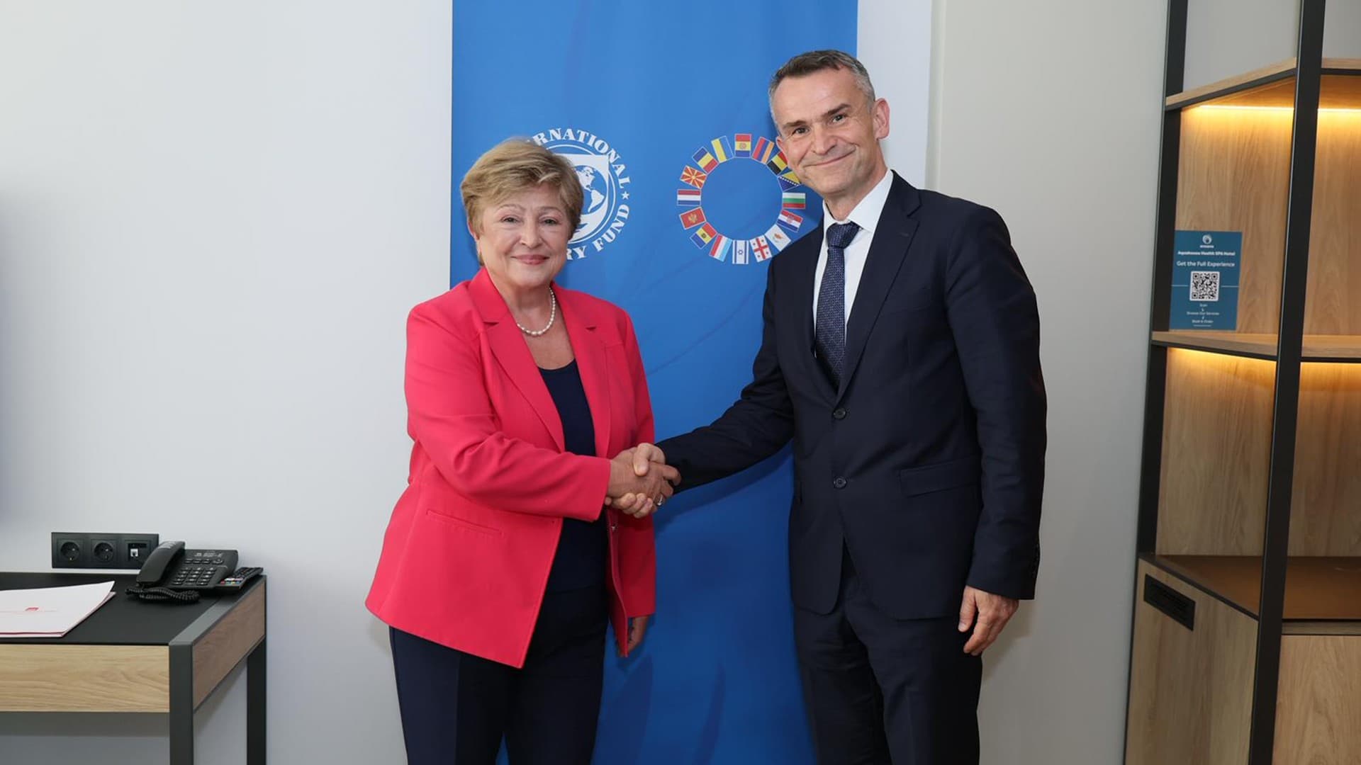 Governor Žigman at the International Monetary Fund Constituency Meeting