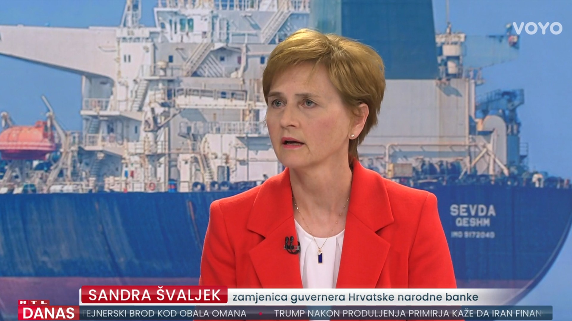 Intervju sa zamjenicom guvernera HNB-a Sandrom Švaljek za RTL Danas